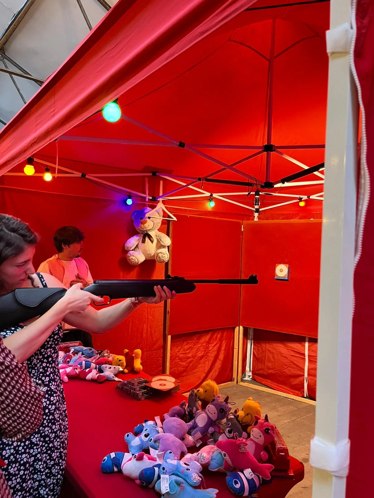 Ambiance fête foraine immersive — soirée animation entreprise Nantes