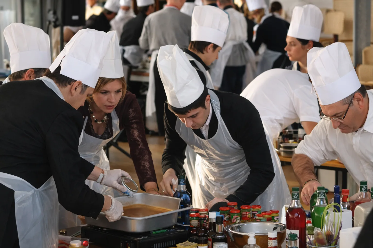 Création culinaire collective — animation cocktail entreprise Lille