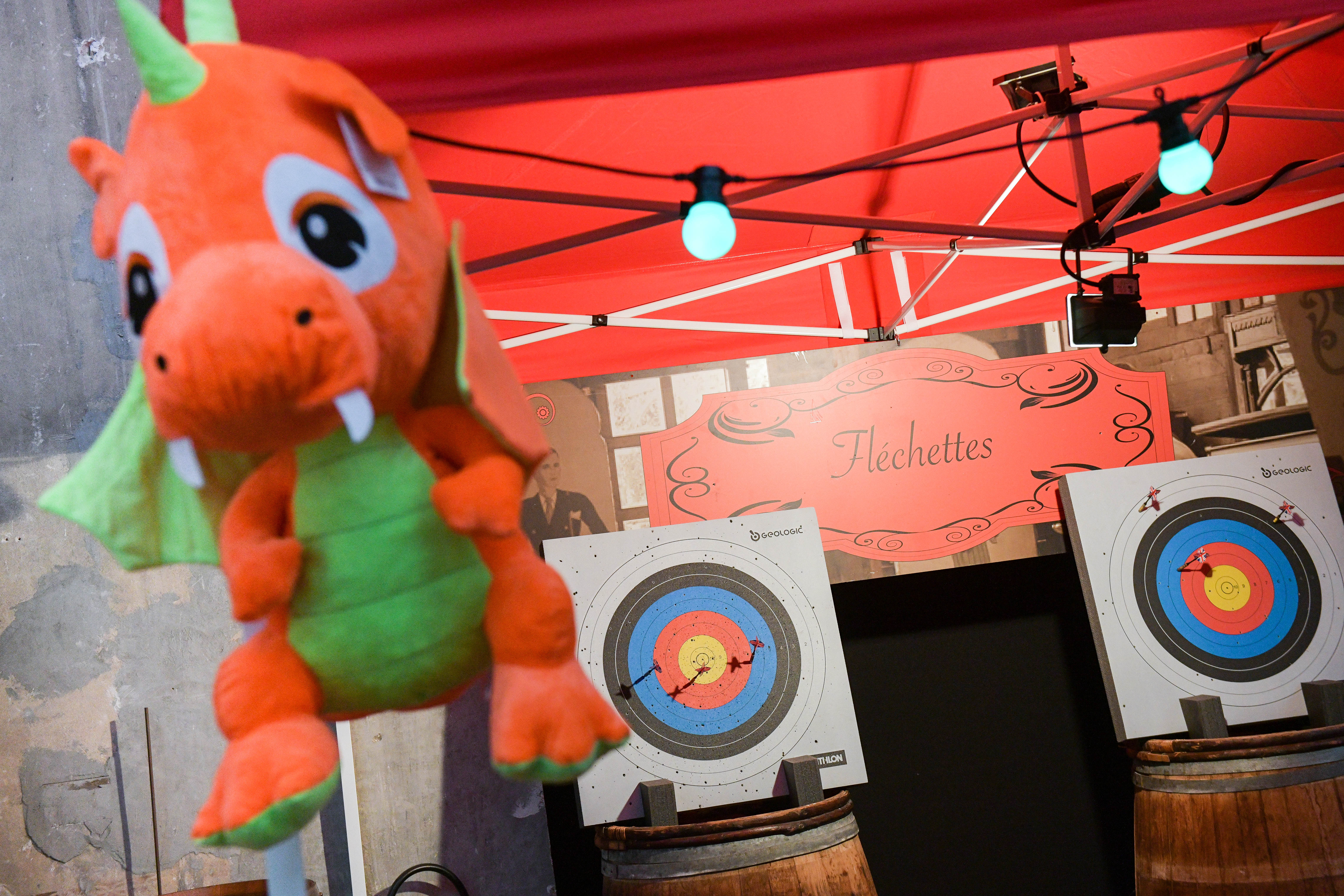 Animation fête foraine — stands de jeux