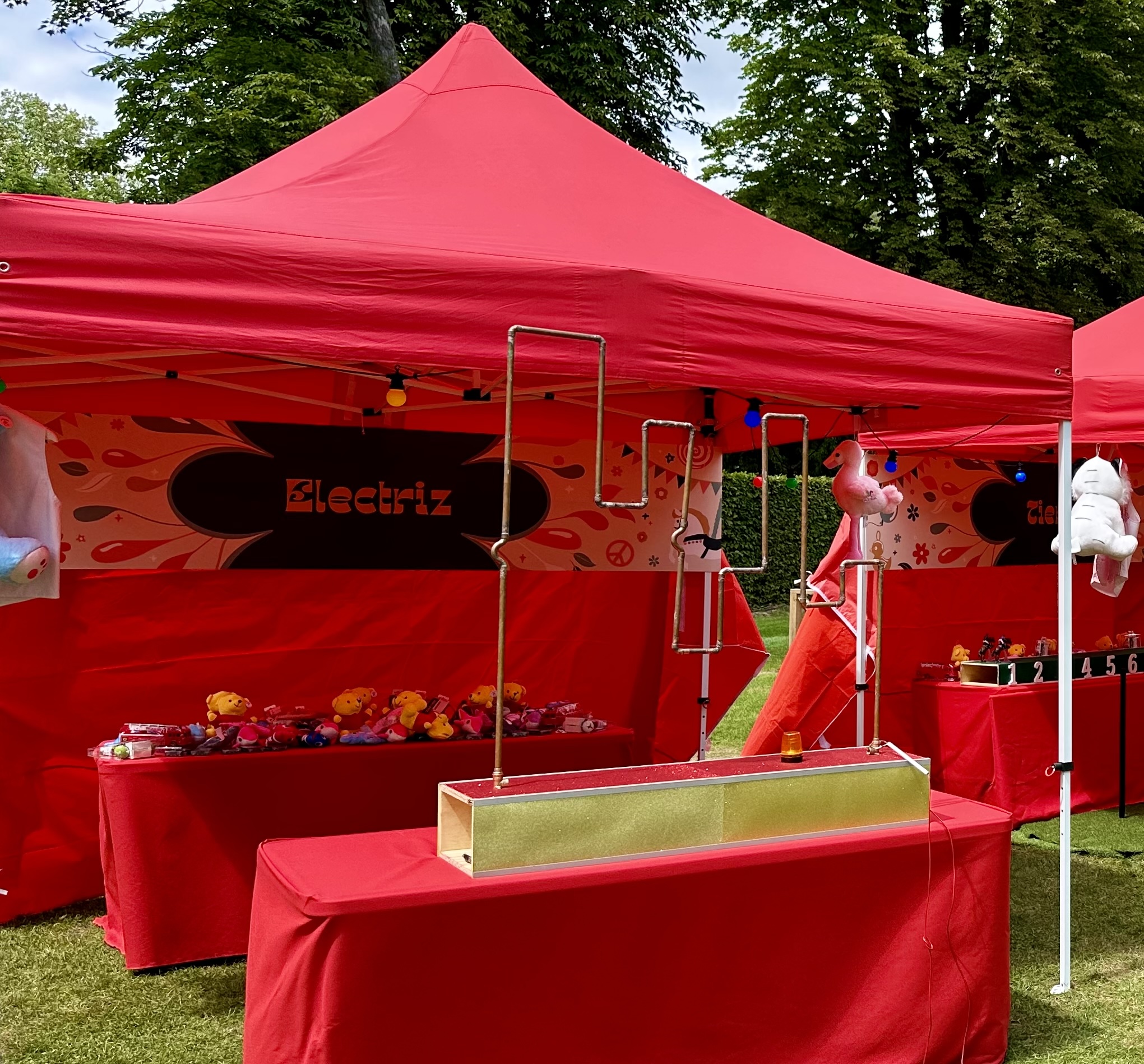 Stand L'Electriz — Fil de Fer, fête foraine en entreprise