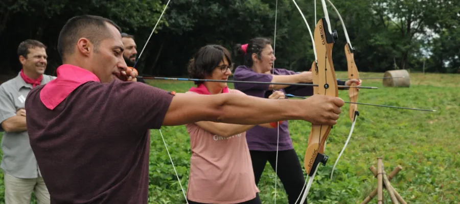 Joutes et épreuves collectives Komakohlanta — team building Nantes