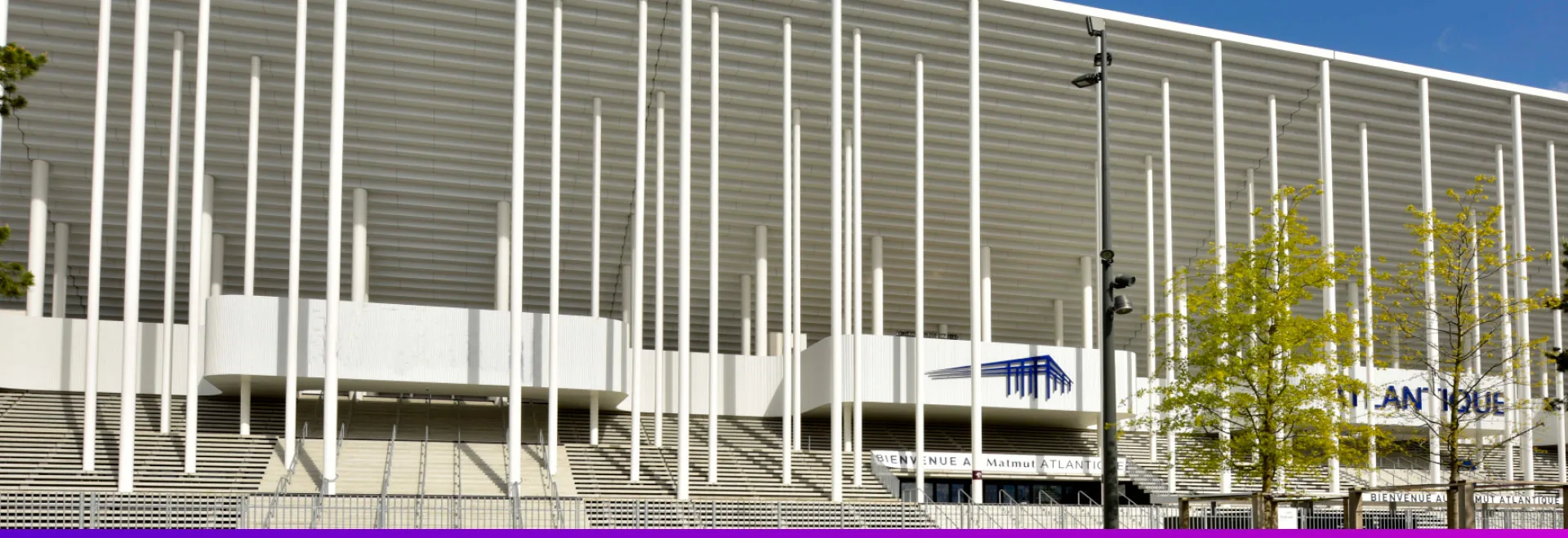 Façade du Stade Bordeaux Atlantique