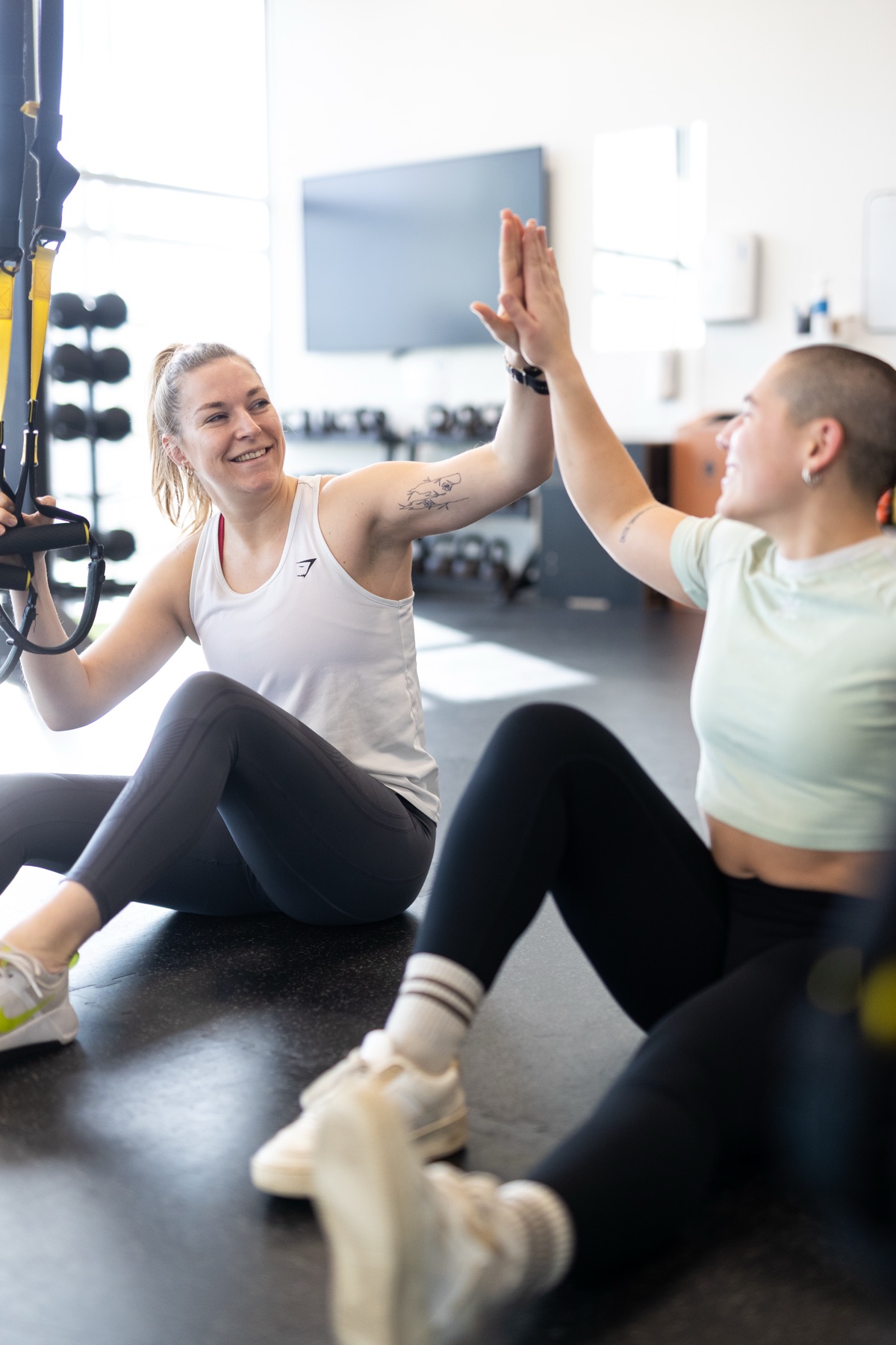 Séance de fitness et coaching sportif à l'UCPA Sport Station
